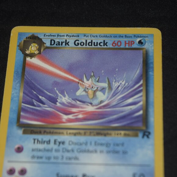 Pokemon Team Rocket #37/82 Dark Golduck, LP, Uncommon - Picture 2 of 6